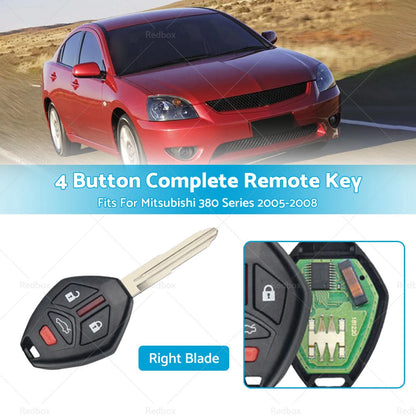 4 Button Remote Key for Mitsubishi 380 (2005-2008)