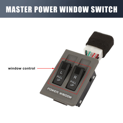 Power Window Switch Master Driver Side for Kia Pride (1995-2000)