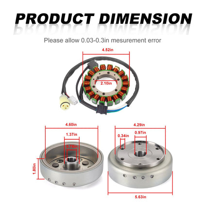 Flywheel Stator for Yamaha Rhino 660 YXR66F (2004-2007)