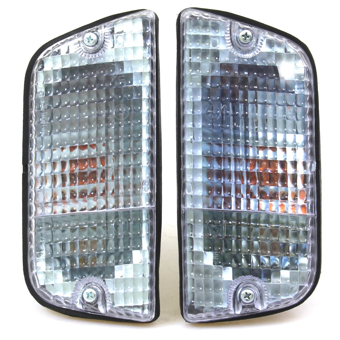 Front Turn Signal Lights Clear for Datsun 620 Utility 1972-1979