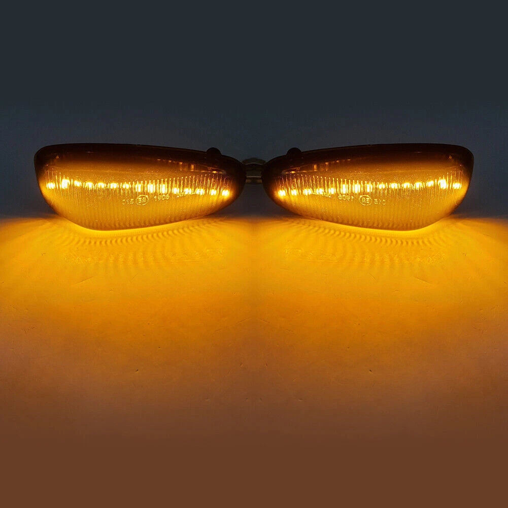 LED Dynamic Side Turn Signal Light for Mercedes Benz C E CLK Class (1997-2009)