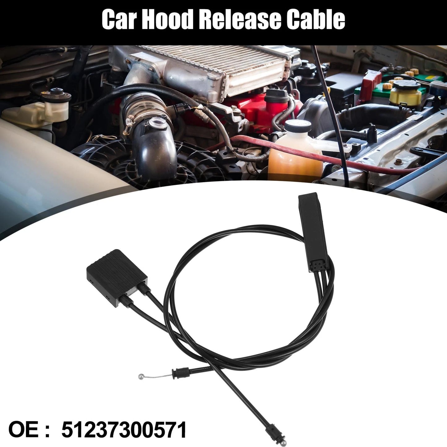 Hood Release Cable for BMW Mini Cooper F55 F56 F57 F60 (2014-2023)