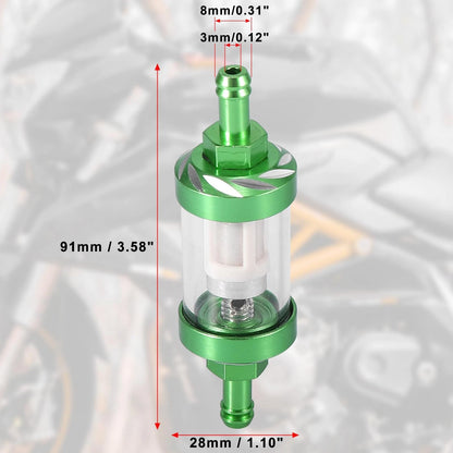 Fuel Filters / Inline Gas Fuel Line Filter / for Motorcycle ATV
