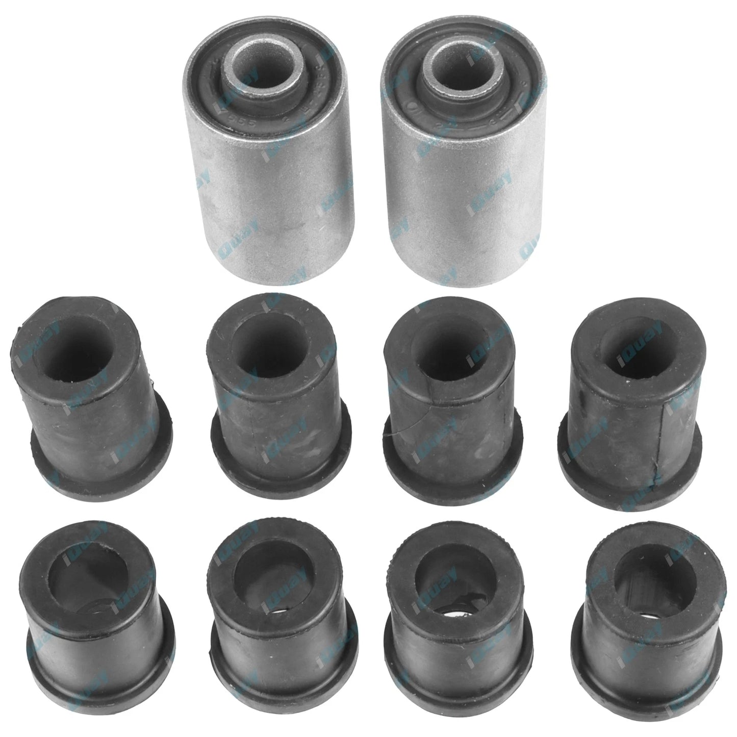 4x4 Rear Leaf Spring Rubber Bush Kit for Toyota Hilux LN166 LN167 (1997-2005)