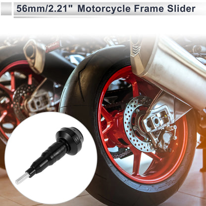 10mm Aluminum Alloy Black Motorcycle Slider Frame / 1 Set / Bolt for Motorcycle