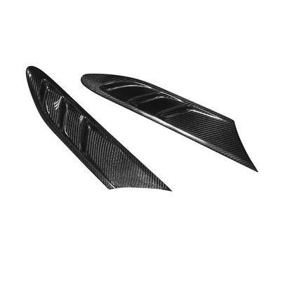 Carbon Fiber Fender Fin Vent Trim Covers x2 for Subaru BRZ Toyota 86 (2012-2019)
