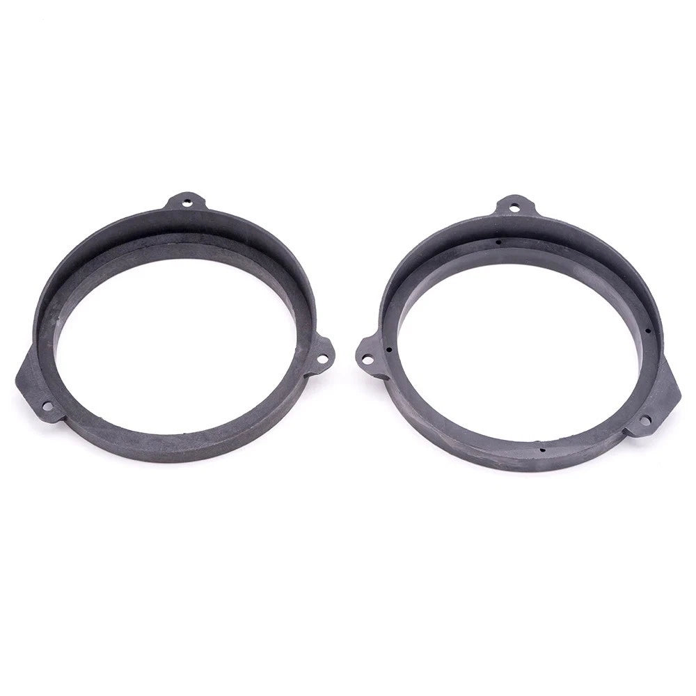 6.5" Black Front Door Speaker Spacers  for Subaru Forester