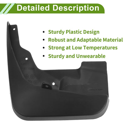 1 x Mud Flaps Splash Guards for Dodge Journey (2007 - 2021)
