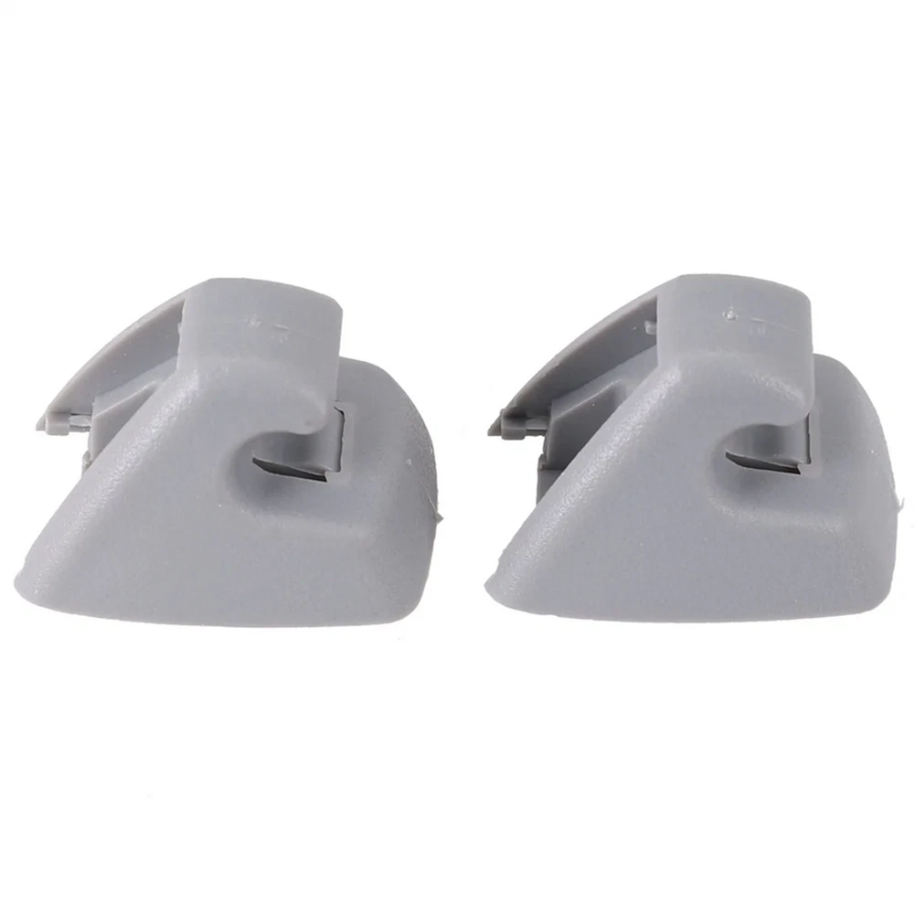 Gray Sun Visor Hook Clips for Chevrolet Cruze, Spark, Buick Verano (2011-2016)