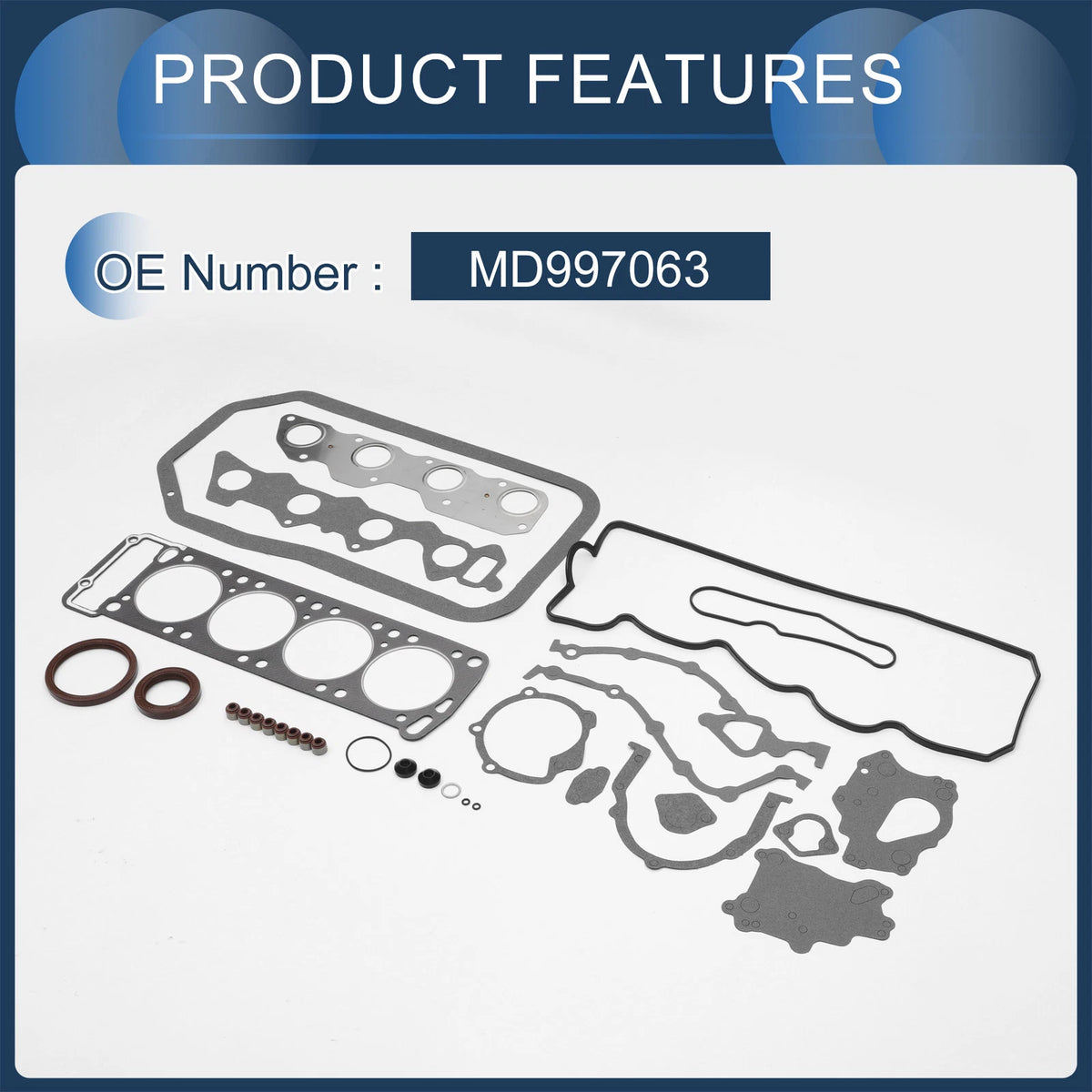 Cylinder Head Gasket Kit for Mitsubishi 4G54 (V32W) (1983-1986)