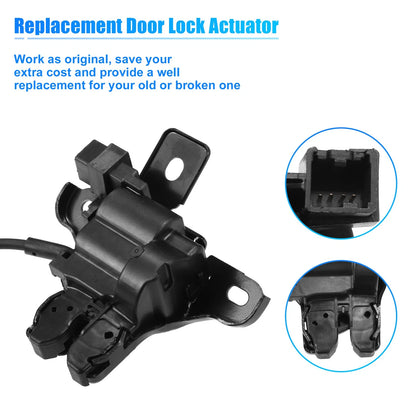 Rear Tailgate Trunk Latch Lock Actuator for Ford Mustang (2015-2023)