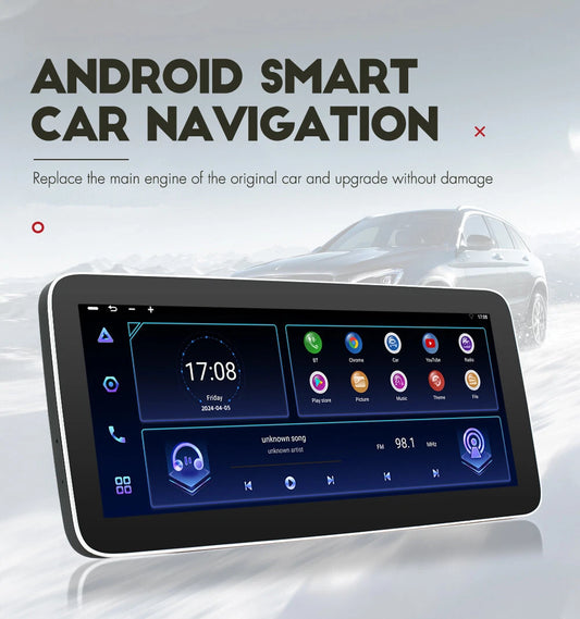 12.3" Android 13 Car Stereo GPS Navigation for 2003-2012 BMW X3 E83
