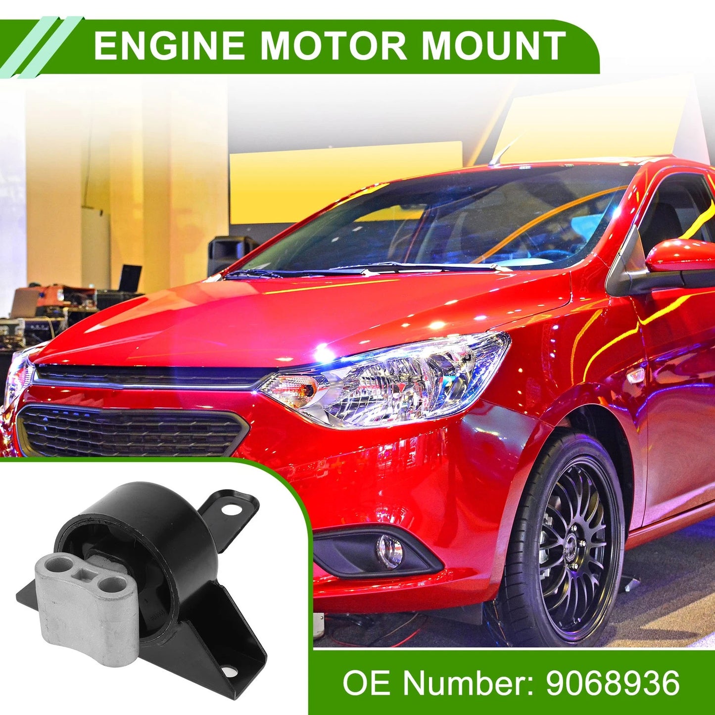 Engine Mount, Transmission Mount for Chevrolet Sail CS3 (2010 - 2014) 1.4L MT