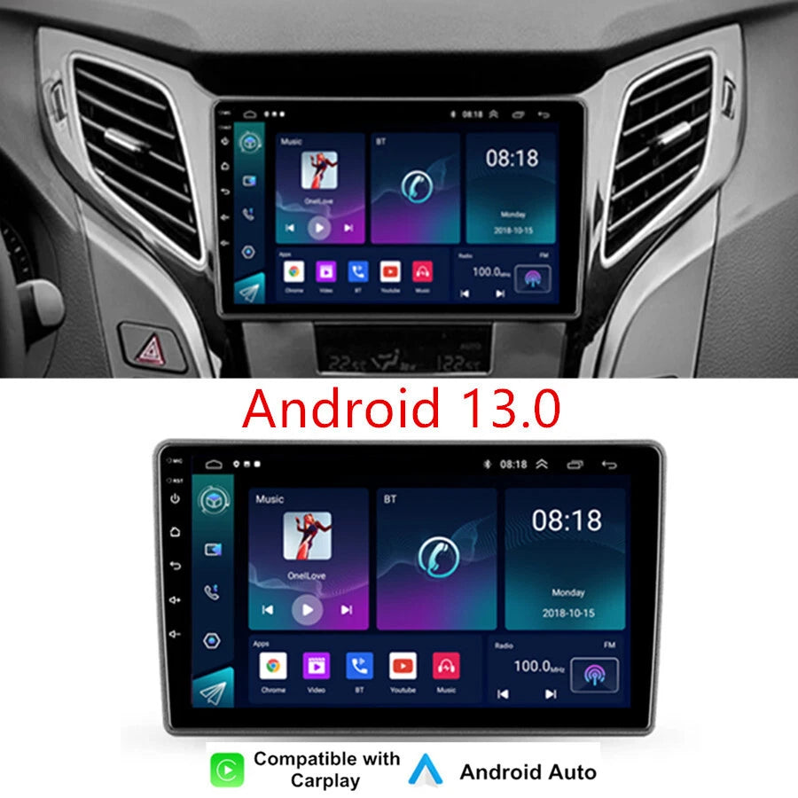 9" Android 13.0 Stereo Radio GPS Nav for Hyundai i40 (2010-2021)