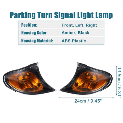 Amber Turn Signal Light Lamp Corner Signal Light for BMW E46 3 Series (2002-2005)