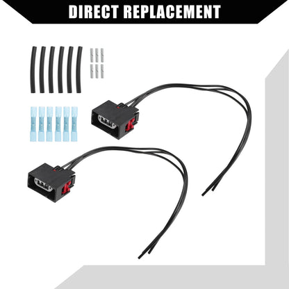 Turn Signal Light Connector Plug Harness for Jeep Wrangler JK (2007-2018) 2 x Set