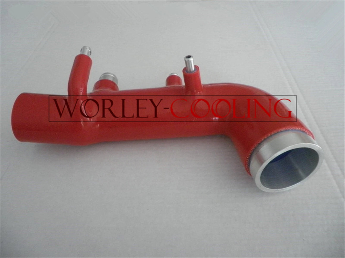 RED Silicone Induction Intake Pipe for Subaru GC8 EJ20 STi (1998-2000)