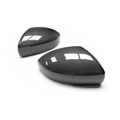 Replacement Real Carbon Fiber Mirror Cover Shell For Land Rover Evoque 2014-2018