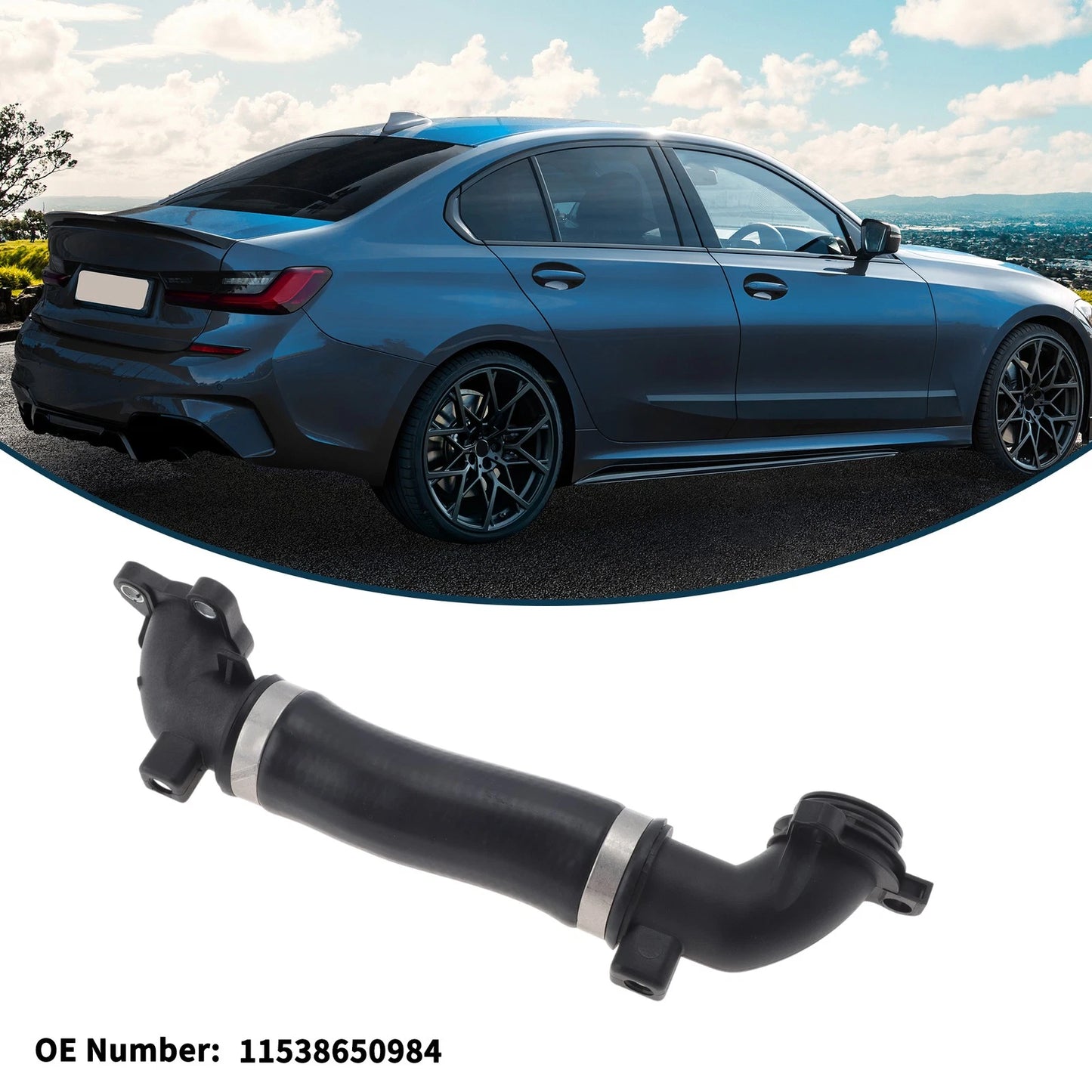 Radiator Hose for BMW 230i Base 2.0L (2022-2025) Coolant Pipe