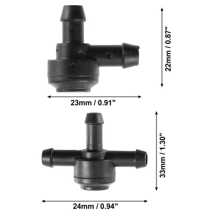 Front Windshield Washer Nozzles for Volvo V50 (2006-2010)