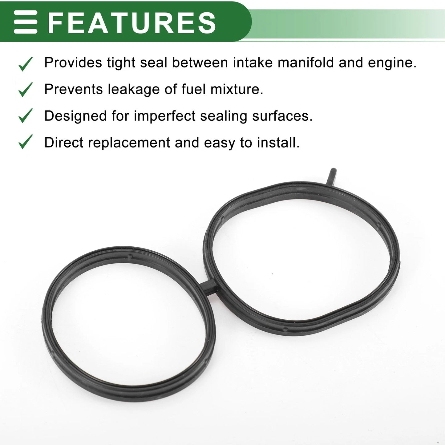Intake Manifold Gasket for Honda CR-V 2001-2007 (2 x Gaskets)