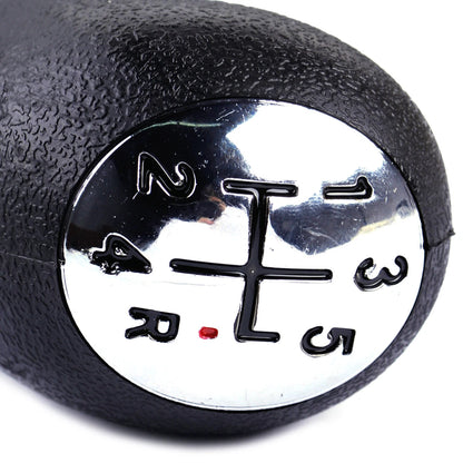 5 Black Speed Gear Knob Shift for RENAULT Megane II, Clio III, Scenic II
