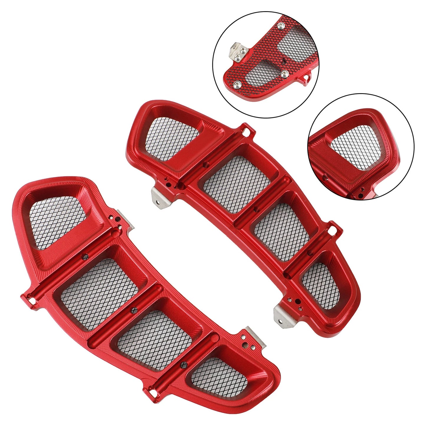 Radiator Cover Stainless Steel for Vespa GTS (2006-2017)
