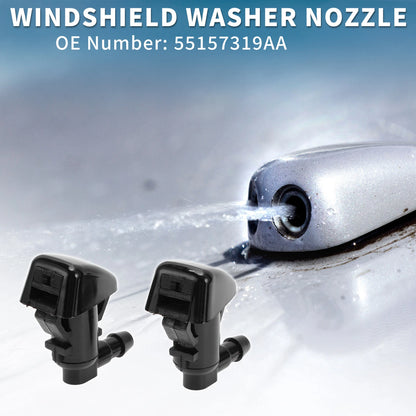 Front Windshield Washer Nozzles  for Jeep Grand Cherokee (2011-2023)