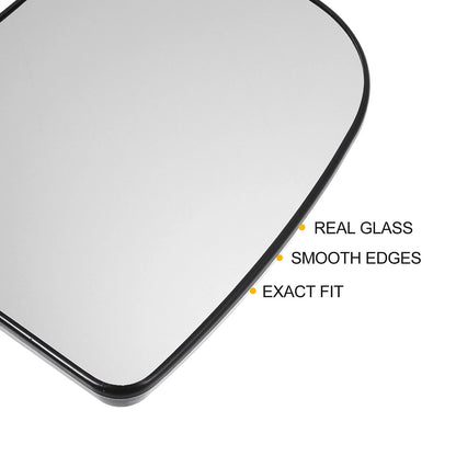Right Side Heated White Mirror Glass for Ford E150 E250 E350 E450 (2003-2023)