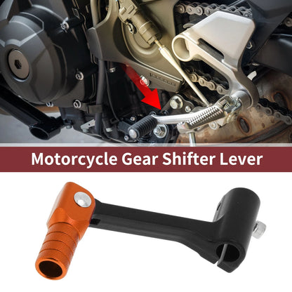 Folding Motorcycle Gear Shifter Lever Black Orange for Bosuer Cheetah