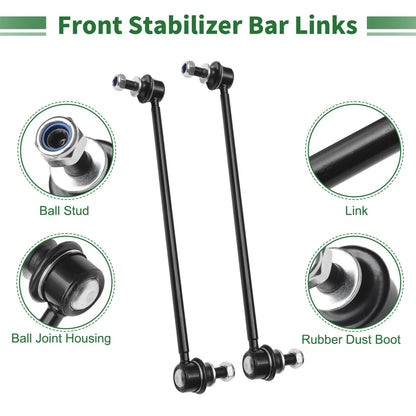 8 x Front Stabilizer Bar Links for Toyota RAV4 (2006-2018)