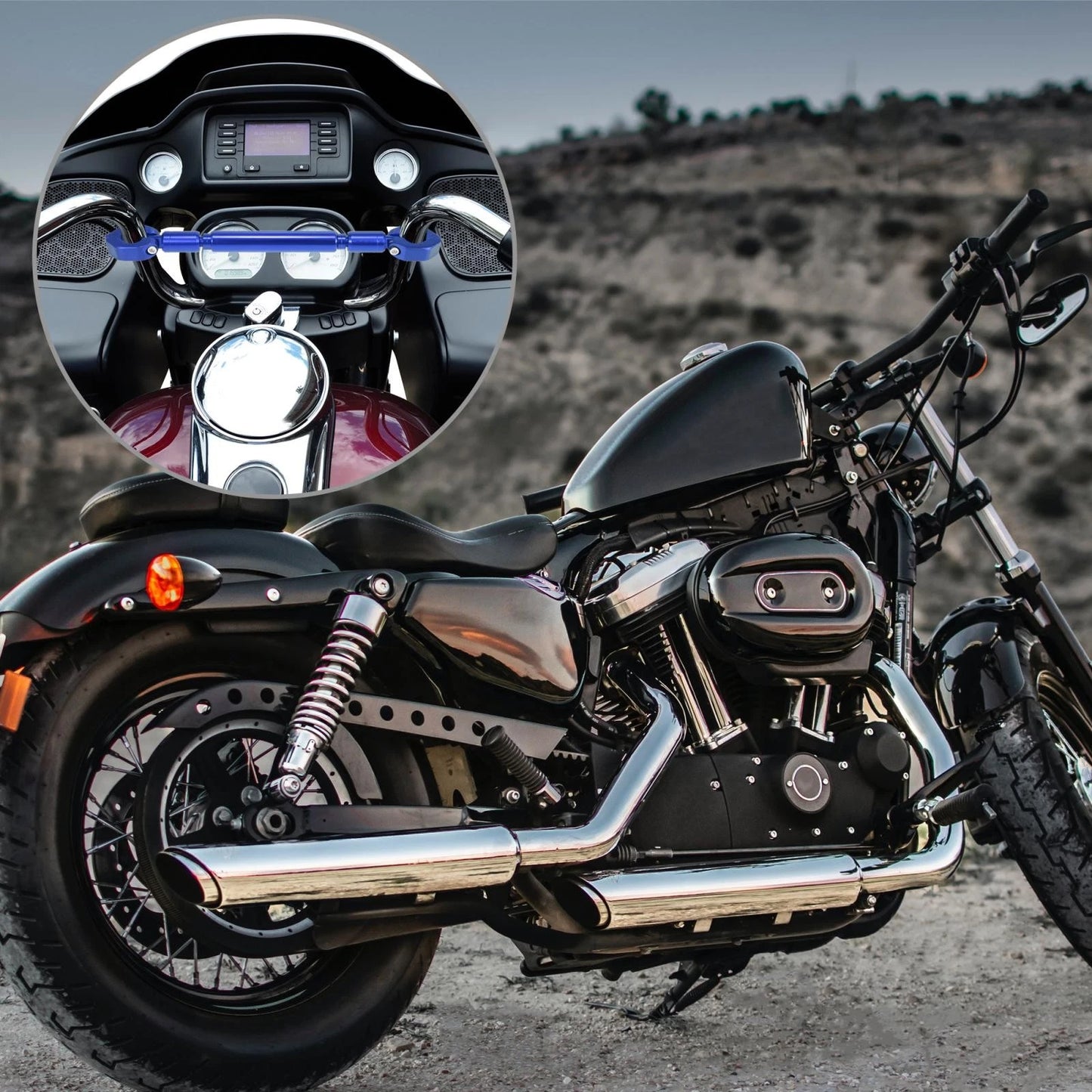 Set Balance Bar Crossbar for Motorcycle