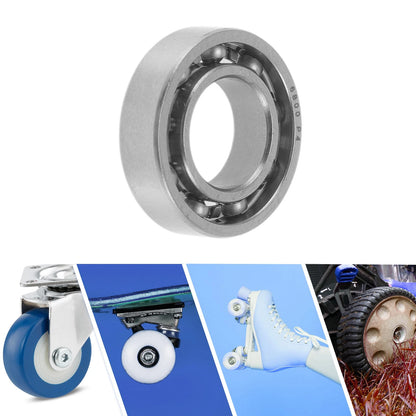 Deep Groove Ball Bearings 10x19x5mm for Scooter Skateboard Wheel