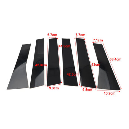 Pillar Post Window Trim Covers for Mitsubishi Outlander (2022-2024)
