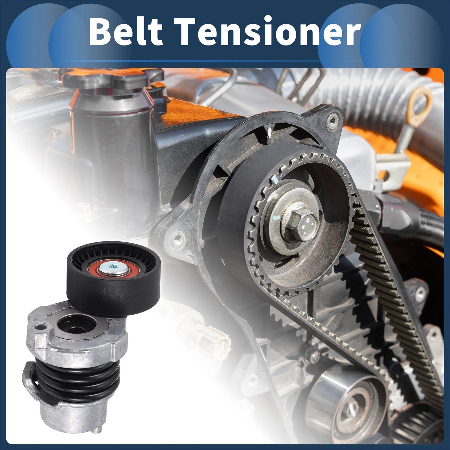 Belt Tensioner for Nissan Qashqai (2013-2020) - 1 Pcs Metal