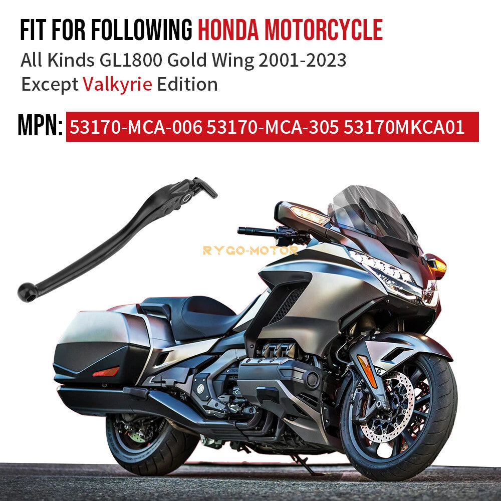 Right Brake Lever Handle for Honda Gold Wing GL1800 F6B (2001–2023)
