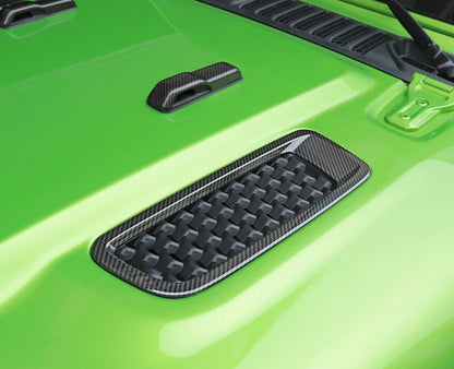 Hood Vent Air Lid Cover Trim for 2018-2023 Jeep Wrangler JL (2018-2023)