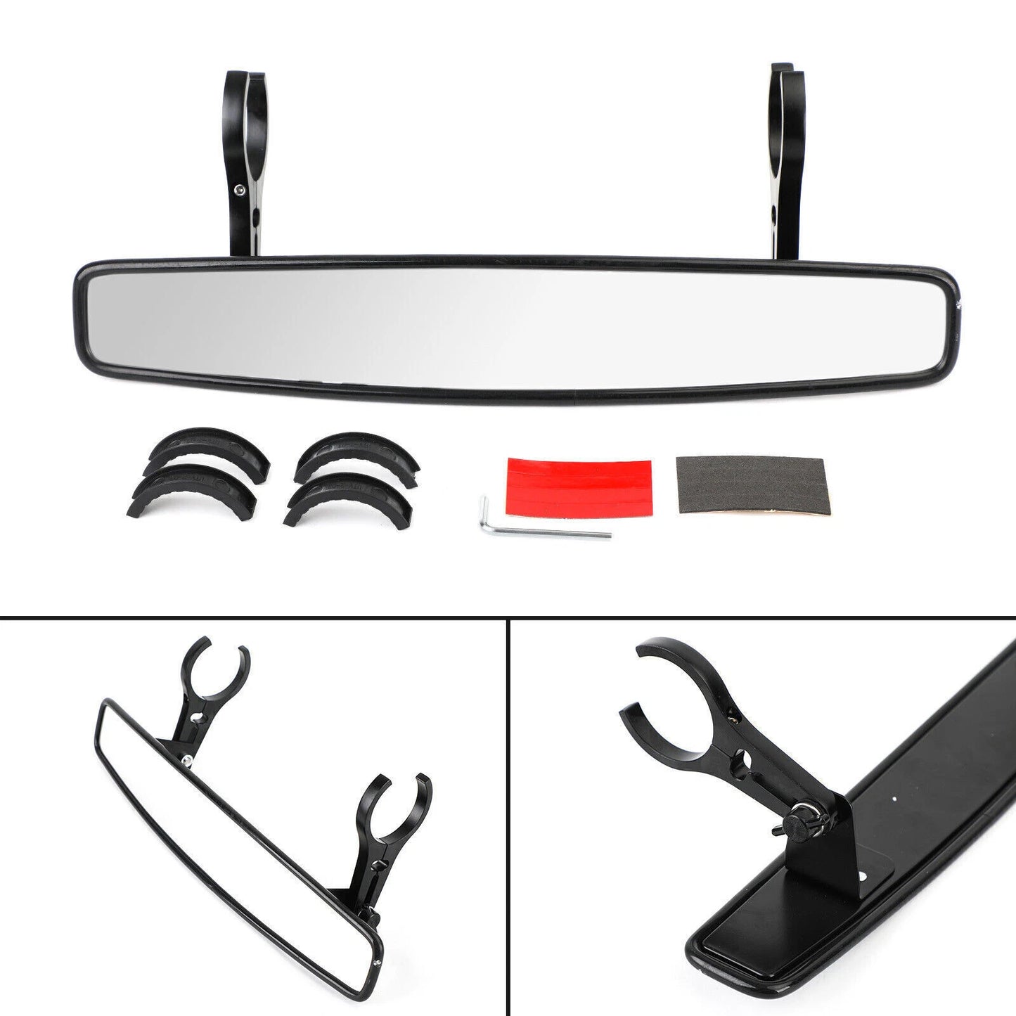 15" Mirror Rearview for Polaris RZR 570/800/900/1000 XP (2010-2023)