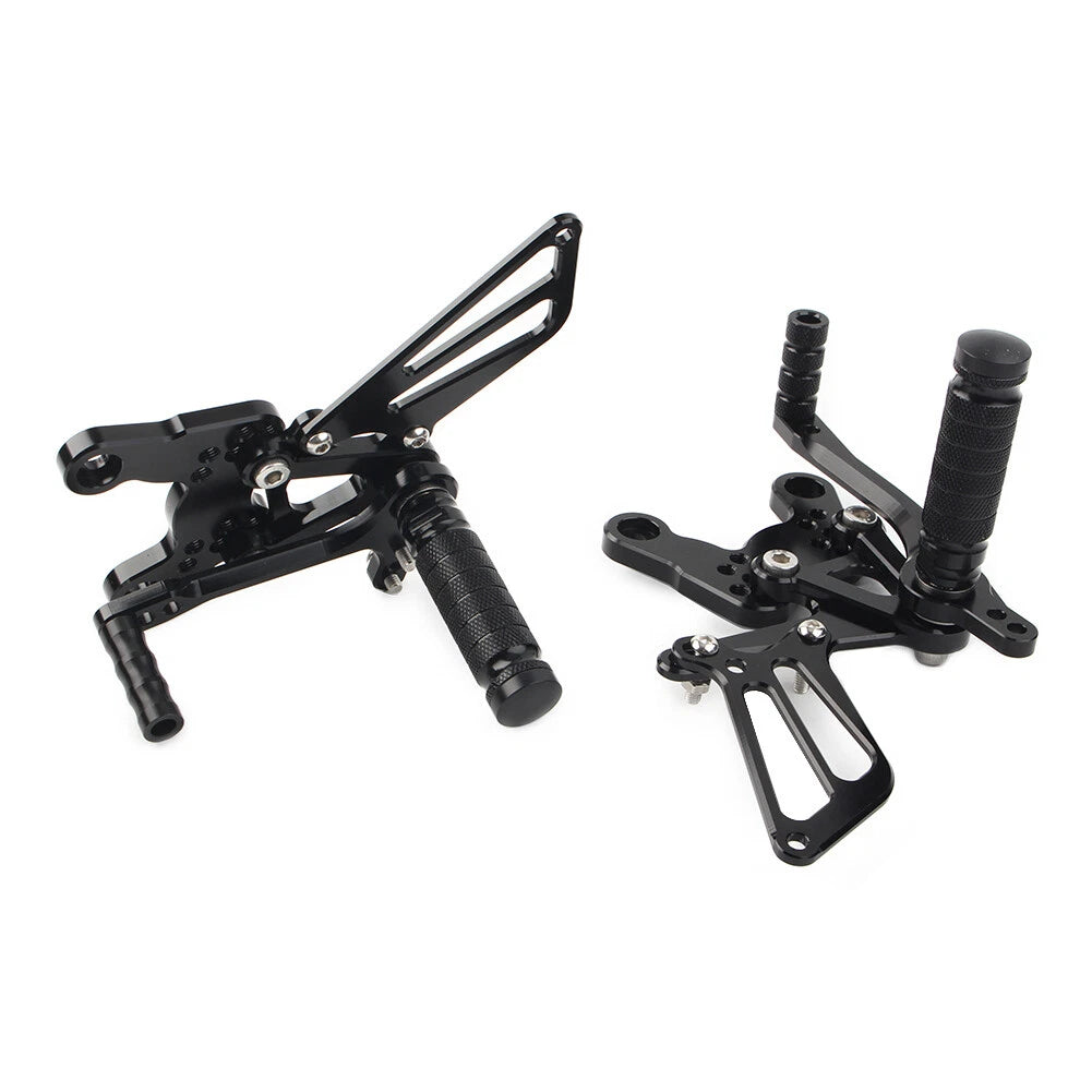 CNC Rearsets Footpegs for Honda CBR400RR NC29 1993-1999 Black