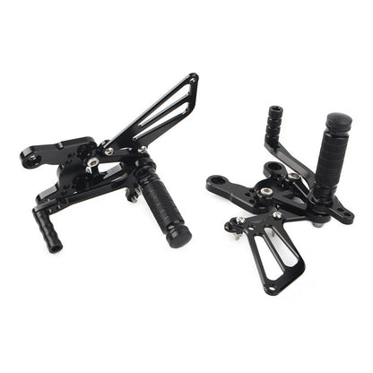 CNC Rearsets Footpegs for Honda CBR400RR NC29 1993-1999 Black