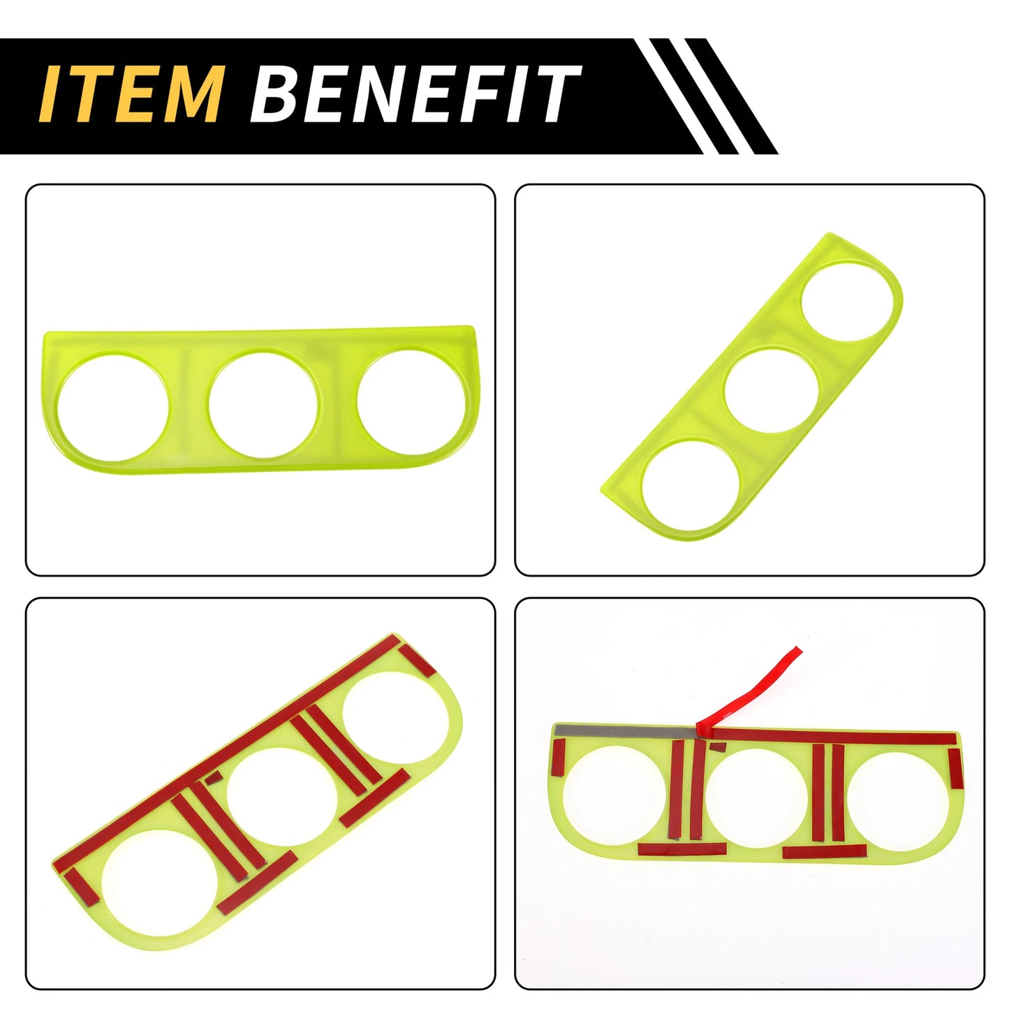 AC Switch Button Control Cover Trim for Jeep Wrangler JK (2007-2018)