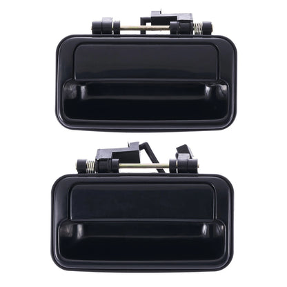 Door Handle Outer Black 2 x for Suzuki Swift (1989–1999)