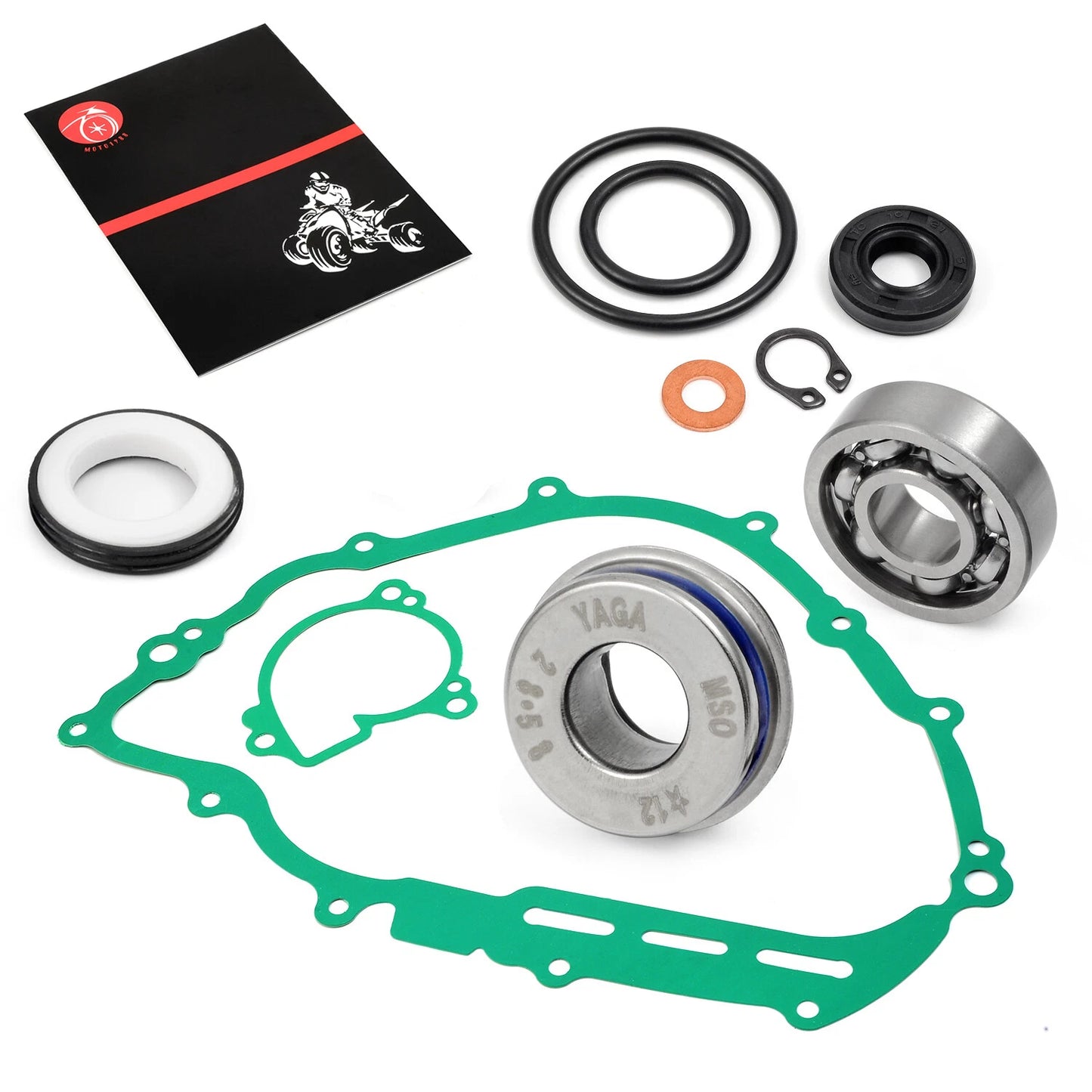 Water Pump Seal Rebuild Kit for Yamaha Rhino/Viking 700, Grizzly 550/700