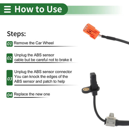 ABS Wheel Speed Sensor for Acura TL (2004-2008)