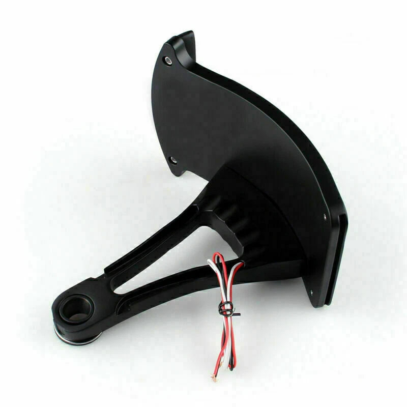 Black Billet License Plate Bracket for Bobber F2