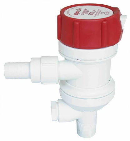 Livewell Baitwell Pump 800 GPH for Rule, Dual Port, 3/4" Compatibility