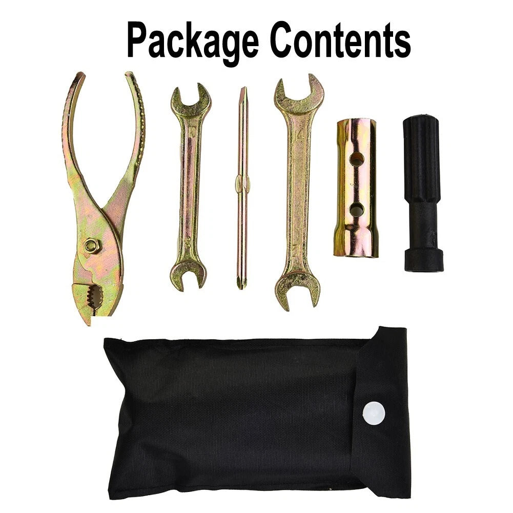 Wrench 8-10 12-14 Sleeve Screwdriver Storage Bag for Motorcycle