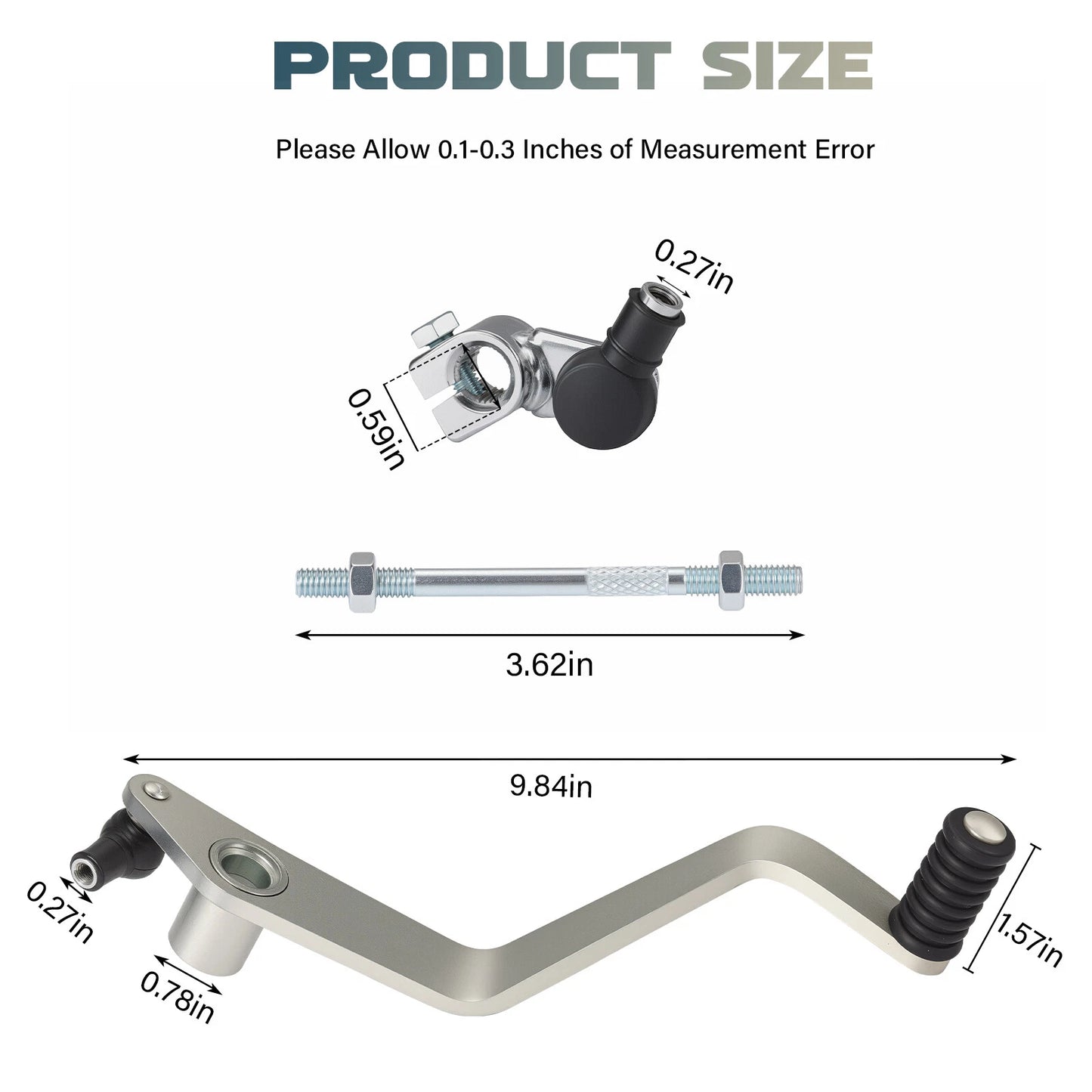 Shift Pedal Linkage Cam w/Rod for Yamaha Big Bear Kodiak