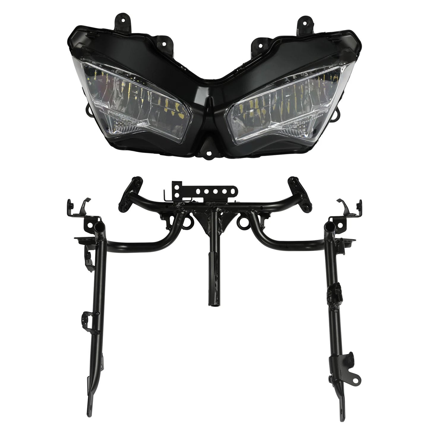Headlight Assembly & Fairing Stay Bracket for Kawasaki ZX4R ZX4RR (2023-2025)