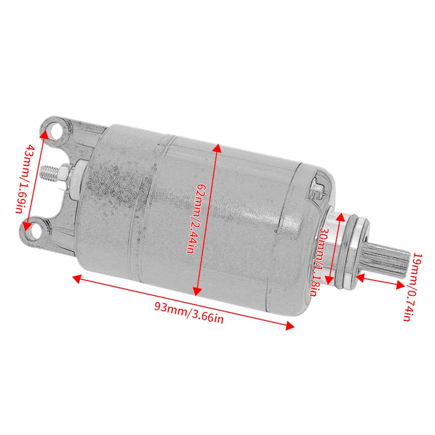 Starter Motor for KTM 390 Duke, RC250, RC390, 250 Duke (2013-2016)